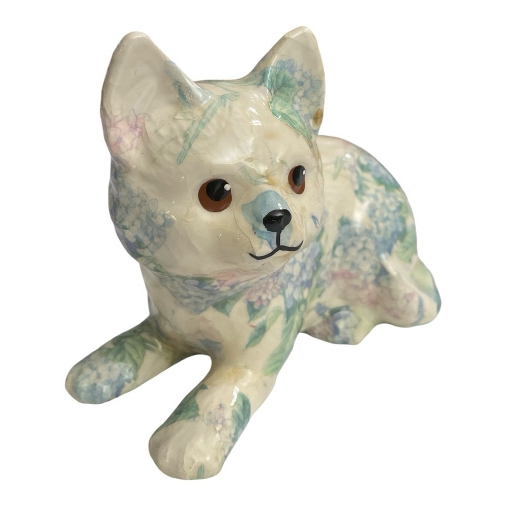 Global Studio's Pottery Cornwall
Floral Decoupage Ceramic The Cat - Picture 3 of 11